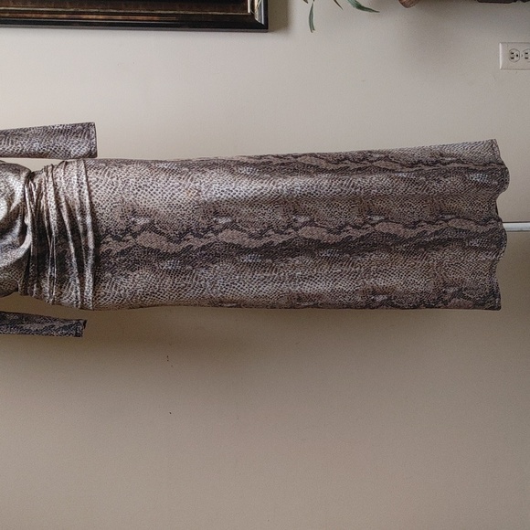 VavaVoom Python Print Maxi Dress - Picture 9 of 13